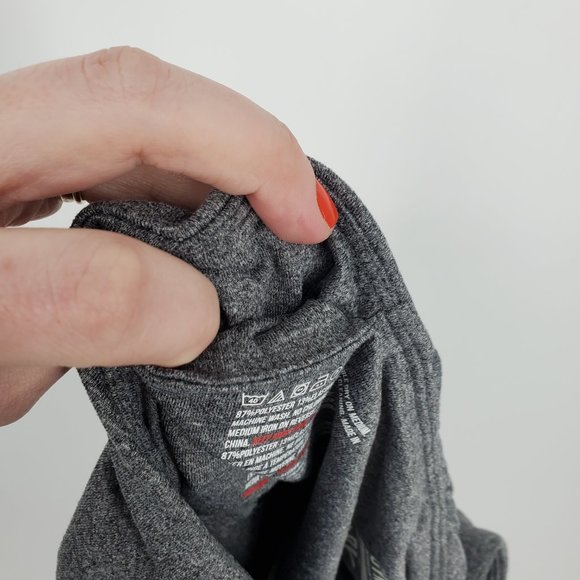 Gymshark Sculpture Dry High Waist Cropped Leggings Pockets Grey Large - Picture 4 of 10